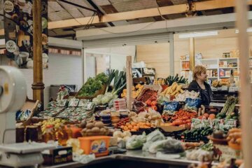 Продуктовые ярмарки в Киеве. Фото: Telegram