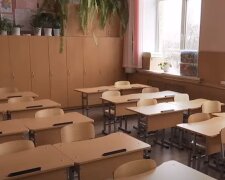 Пустой класс в школе. Фото: скриншот YouTube-видео