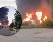 Пожар на складе боеприпасов в Ленинградской области