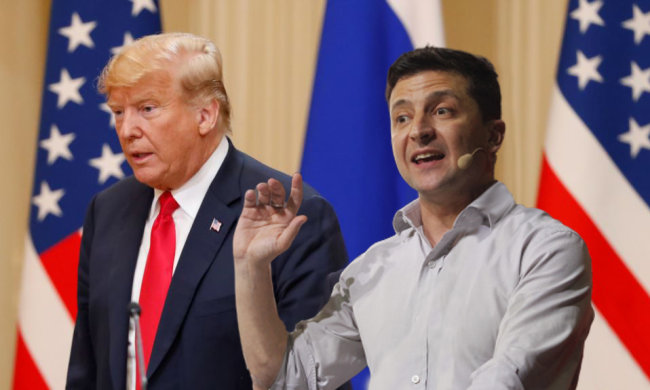 Зеленский Трамп