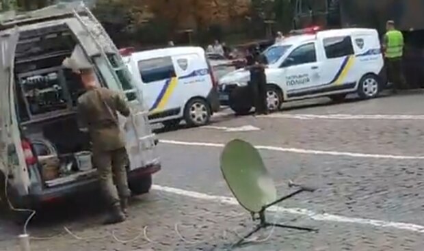 В Киеве захватили заложницу. Фото: скрин facebook