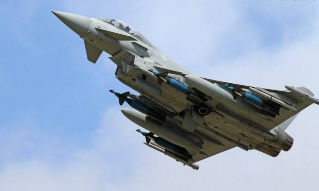 Британський винищувач уперше збив дрон над Україною