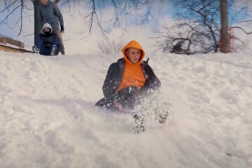 Зима. Фото: скріншот Youtube-відео