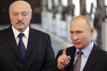 Александр Лукашенко и Владимир Путин, фото - 24 телеканал