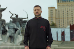 Президент Украины Владимир Зеленский, обращение..  Фото: Telegram
