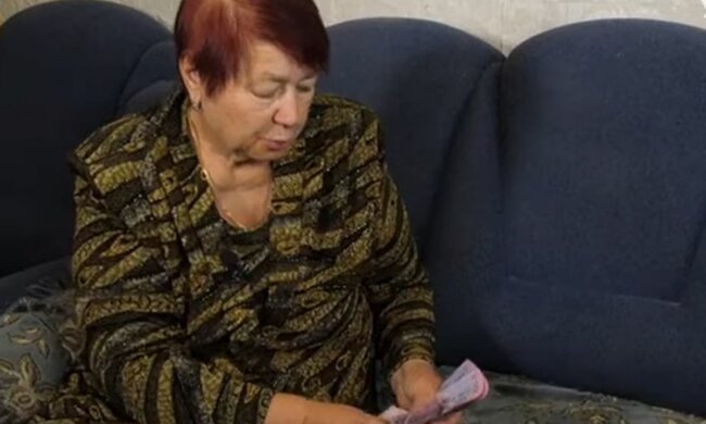 Пенсіонерка. Фото: скріншот YouTube-відео