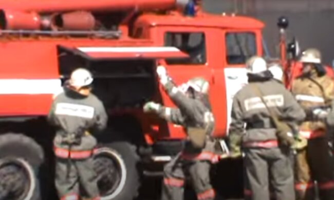 Пожар. Фото: скриншот YouTube