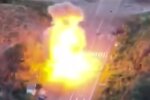 Взрыв. Фото: скриншот YouTube-видео
