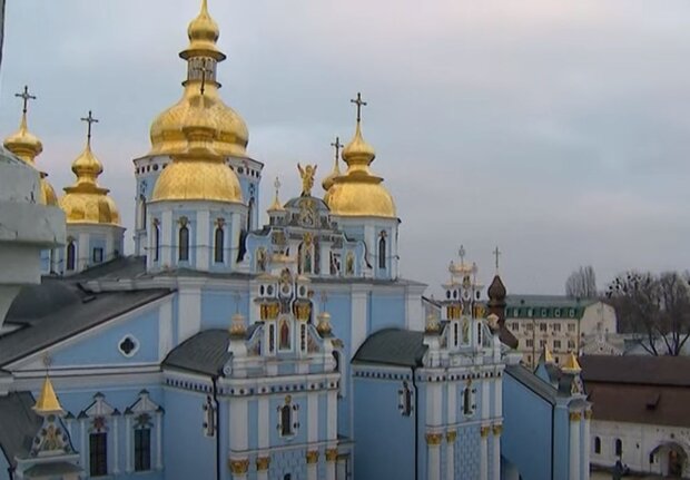 Михайлівський Золотоверхий собор. Фото: скріншот YouTube-відео