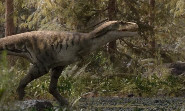 Динозавр. Фото: скріншот YouTube