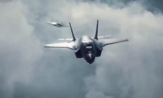 Винищувач. Фото: скріншот Telegram