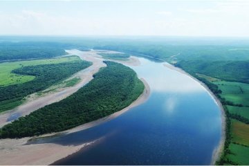 "Черная река" Китая с высоты птичьего полета. Удивительные кадры