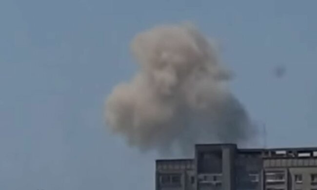 Взрыв. Фото: скриншот YouTube-видео