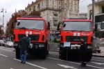 На Крещатике горел подземный коллектор. Фото: youtube
