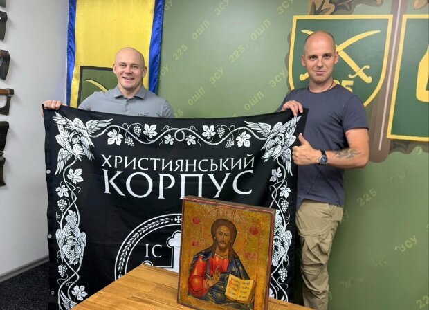 Христианский корпус и фонд "Надежда" передали помощь 225-й ОШП Олега Ширяева