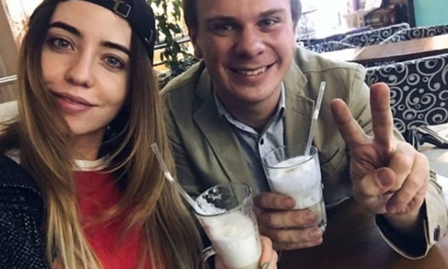 Надя Дорофеева и Дмитрий Комаров