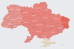Карта Украины. Фото: Telegram