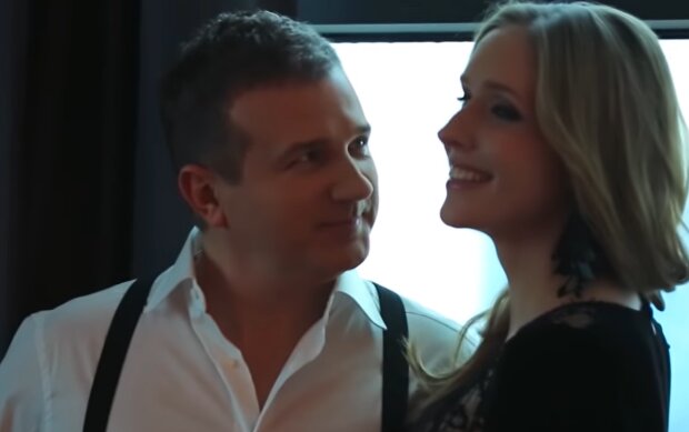 Юрій Горбунов і Катя Осадча.  Фото: скріншот YouTube-відео