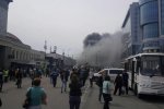 Центр Москвы в огне. Появилось первое видео огненного ада