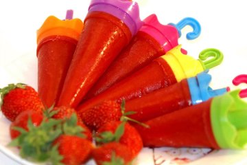 Поможет в жару: рецепт крутейшего американского фруктового льда со вкусом клубники