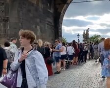 Праздник в Праге. Фото: скриншот Youtube