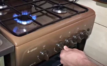 Газова плита. Фото: скріншот Youtube-відео