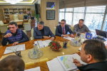 Алексей Данилов, Арсен Аваков, Иван Баканов и Антон Геращенко (слева направо)
