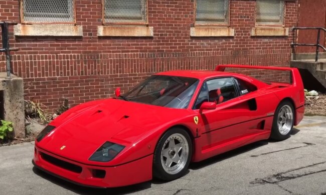 Ferrari F40, автомобиль