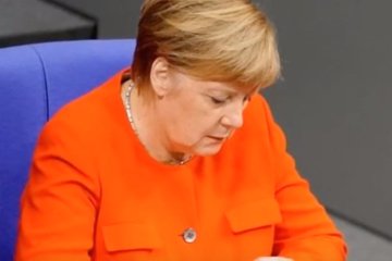 Канцлер Германии Ангела Меркель. Фото: скриншот Youtube