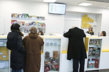 Відділення Укрпошти — видача посилок
