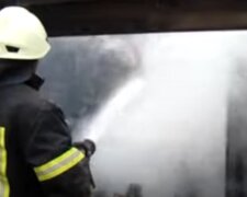 Пожар в Луганской области. Фото: скриншот YouTube