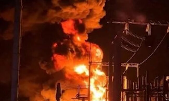 Взрыв. Фото: скриншот YouTube-видео