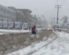 Афганистан засыпало снегом