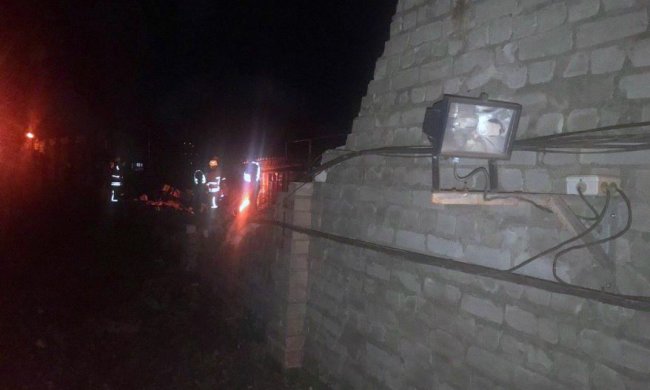 ЧП на "Мотор Сич". Фото: ГСЧС в Запорожской области