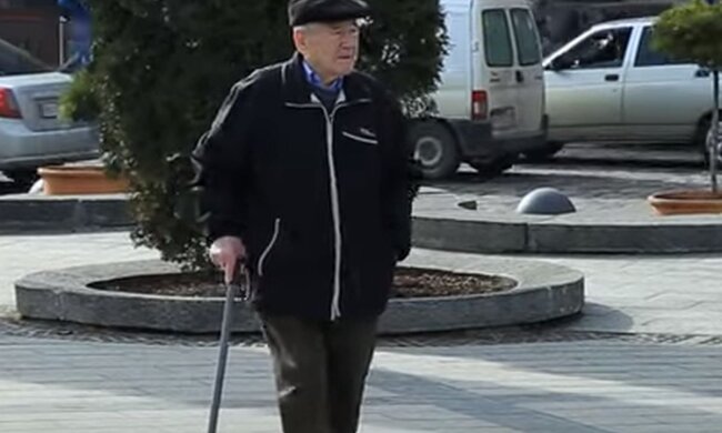 Пенсионер. Фото: скриншот YouTube-видео