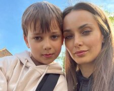 Ксения Мишина с сыном. Фото: Instagram