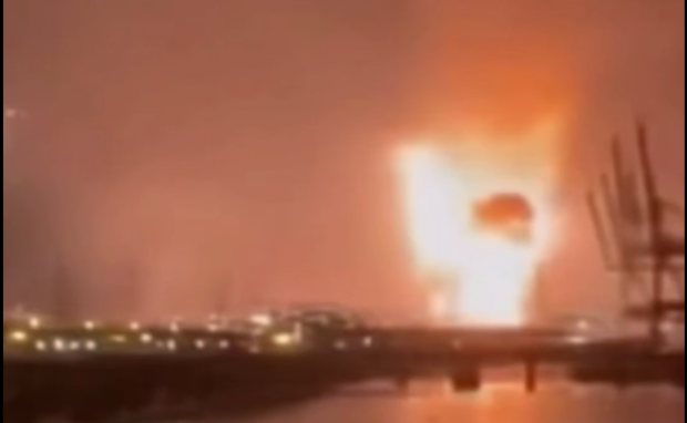 У Ленінградській області уражені стратегічні об'єкти. Фото: ТГ