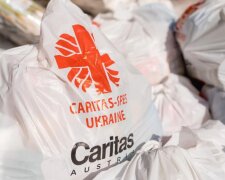 Карітас, спецнабори, допомога. Фото: Telegram