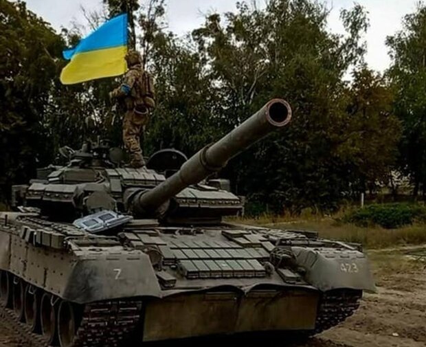 Флаг Украины. Фото: Facebook Минобороны Украиныет флаг Укр