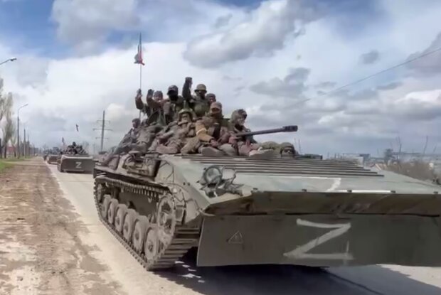 Армія рф. Фото: скріншот Telegram-відео