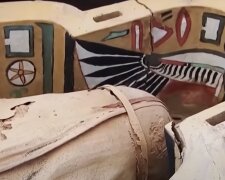 Древнеегипетская мумия. Фото: скриншот YouTube