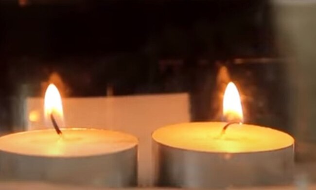 Свічки. Фото: скріншот YouTube-відео