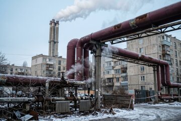 Київ опалення ТЕЦ труби зима