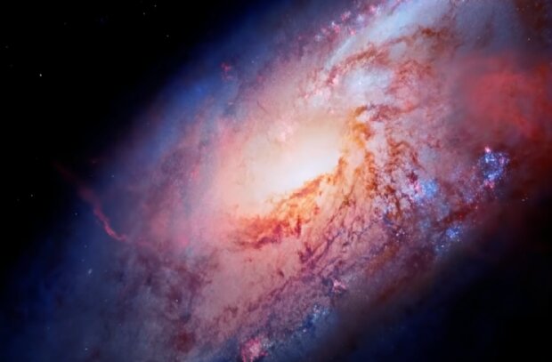 Галактика. Фото: скріншот YouTube-відео