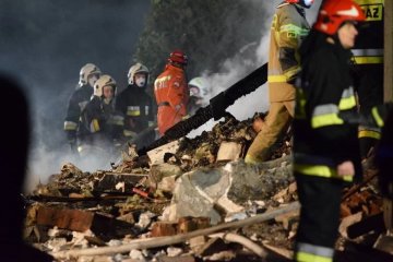 В Польше взрыв разрушил жилой дом. Фото: REUTERS