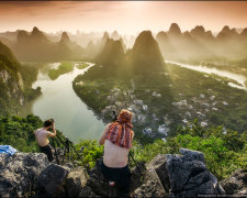 Туристы показали фотографии недоступных китайских гор: красота захватывает дух