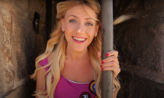 Леся Никитюк. Фото: YouTube, скрин