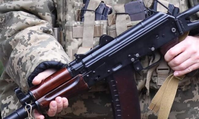 Военнослужащий. Фото: Facebook Генштаб