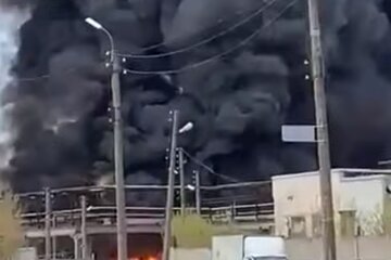 Пожежа. Фото: скріншот YouTube-відео