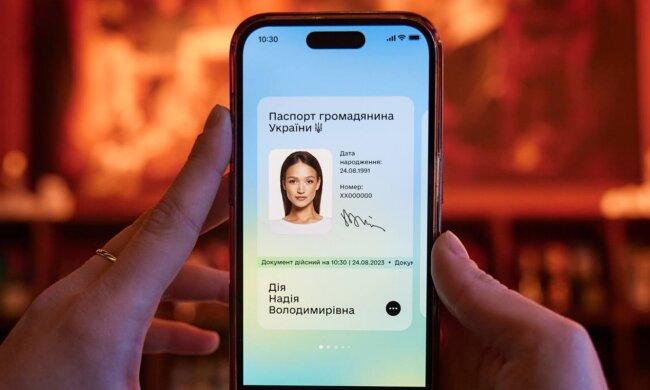 Приложение "Дія". Фото: Telegram